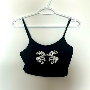 Wore it twice only. Stretchy and comfortable